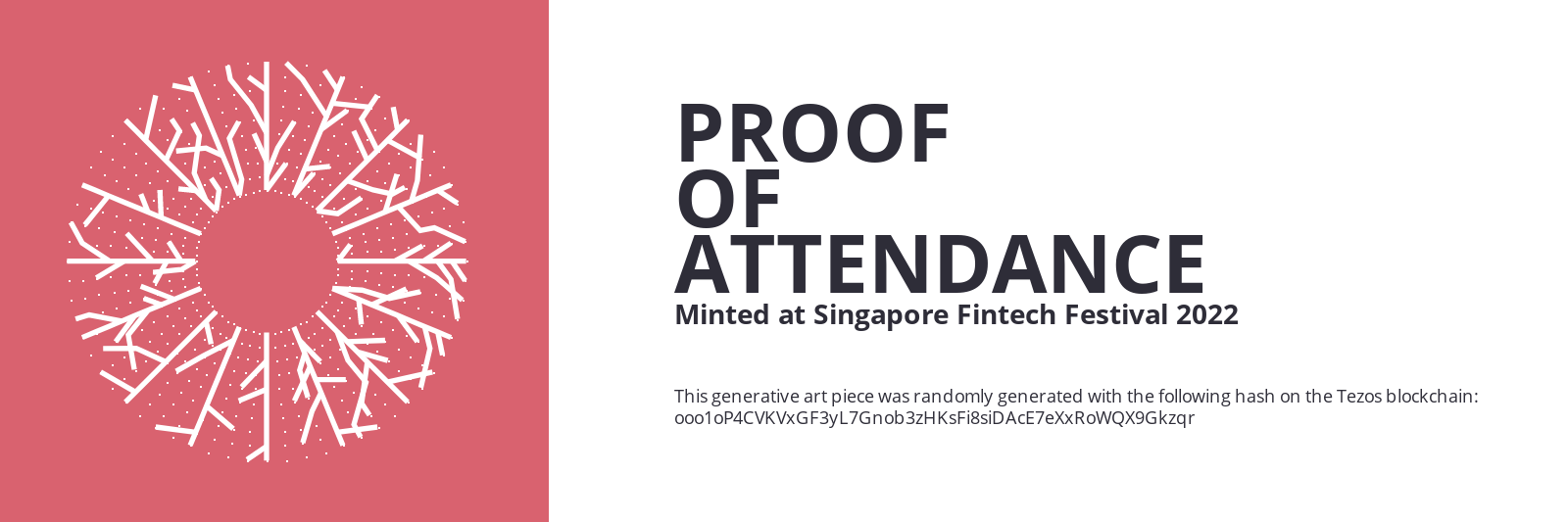SFF2022 Proof of Attendance Token #1585 static token preview