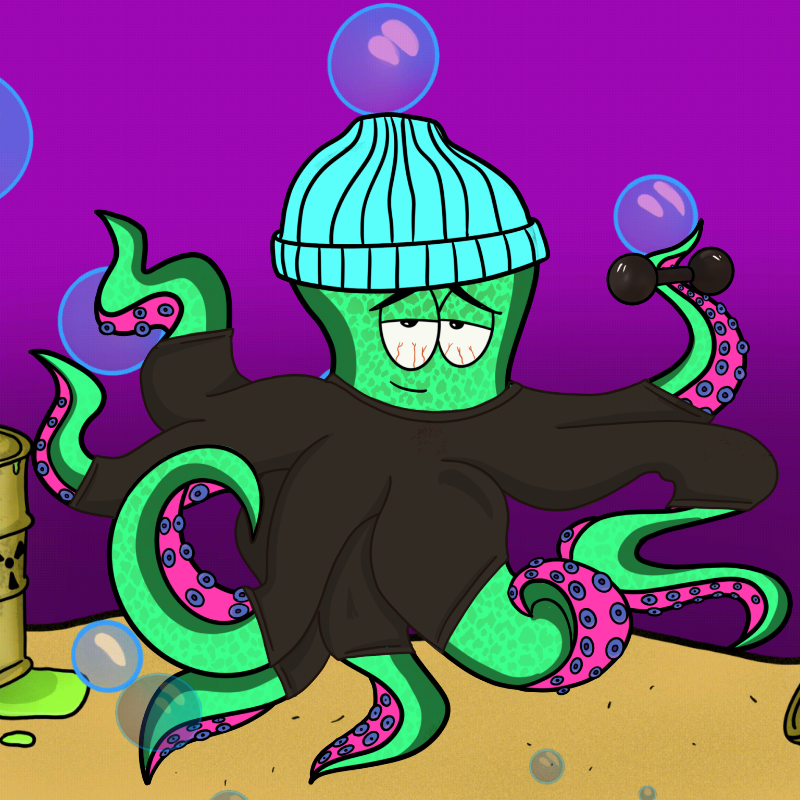 Gangstatopus #1 static token preview