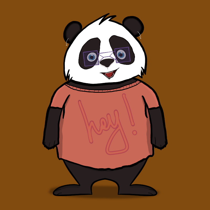 Young Panda #7 static token preview