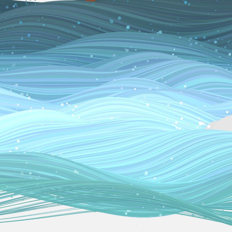 The Ocean Waves #17 static token preview