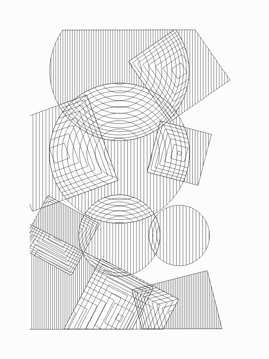 Entangled shapes #15 static token preview