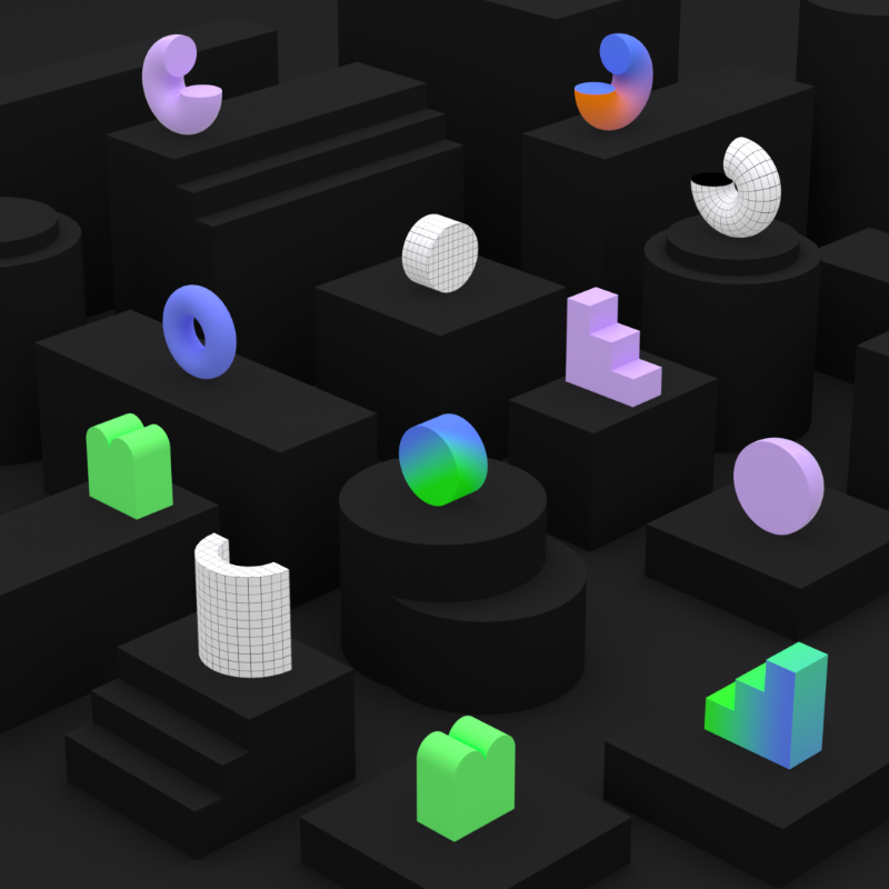 GEOMETRY GUBAHAN #18 static token preview