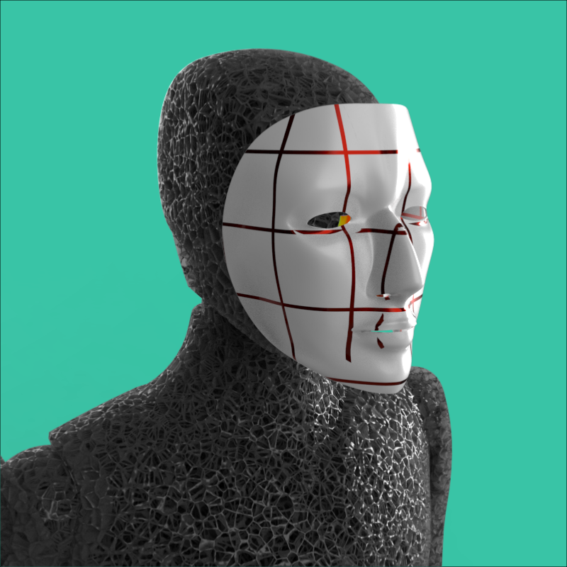 FXHASH ROBO AVATAR collection 1st sale #8 static token preview