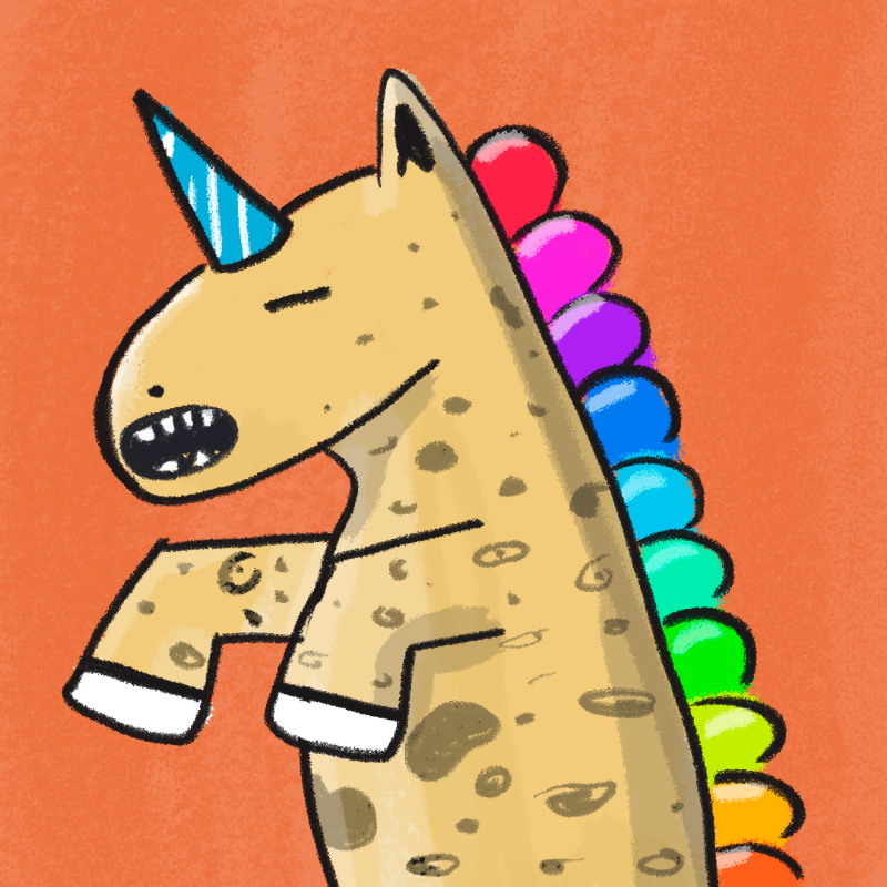 Peculiar unicornos #482 static token preview