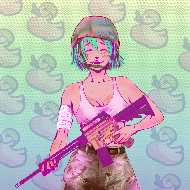 Waifu with a raifu! #20 static token preview