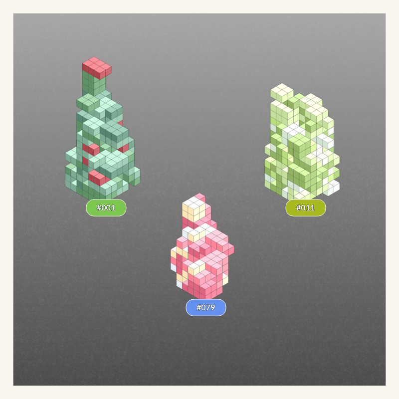 Pokeblocks Squad #8 static token preview