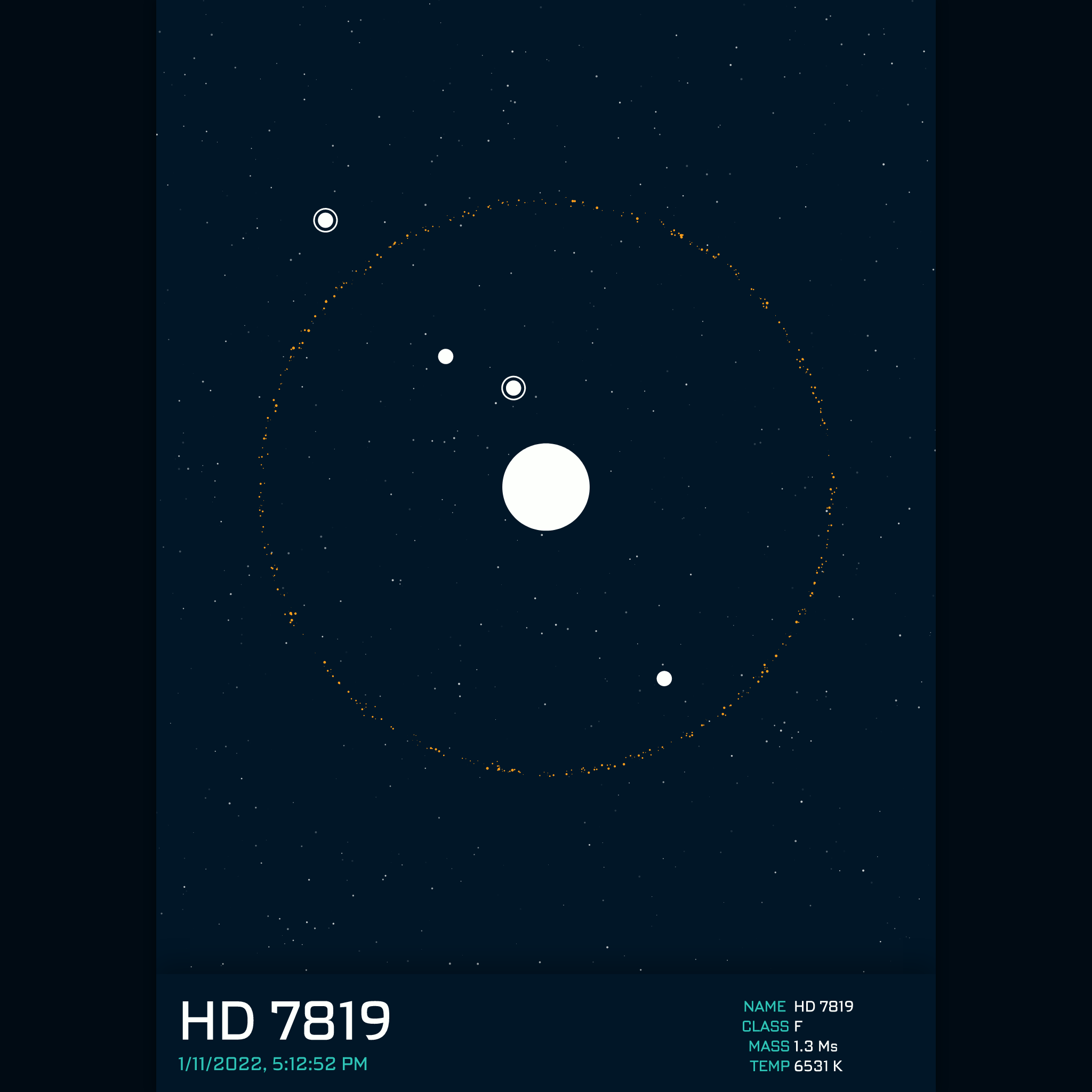 PLANETARY SYSTEM #14 static token preview