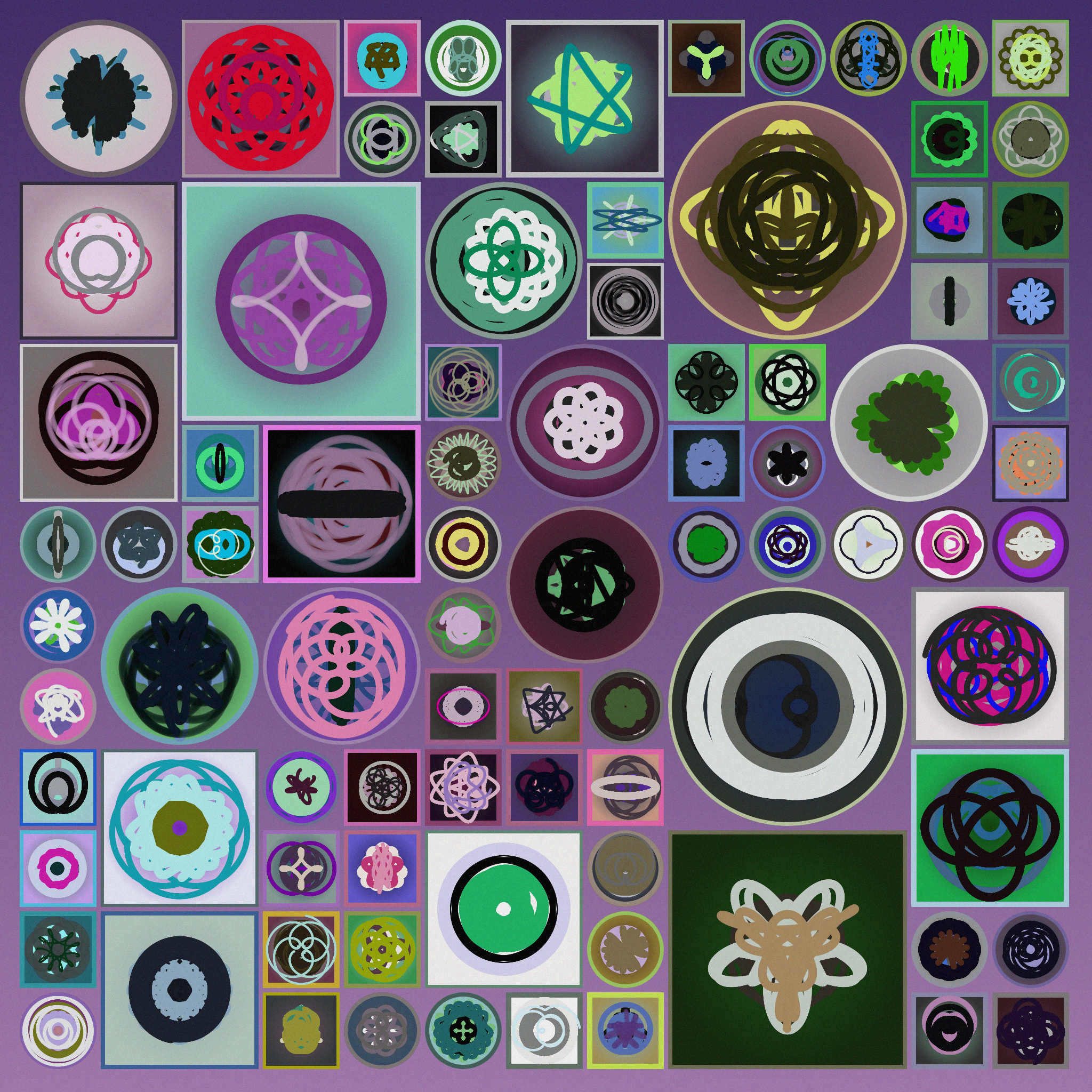 Spirography #21 static token preview