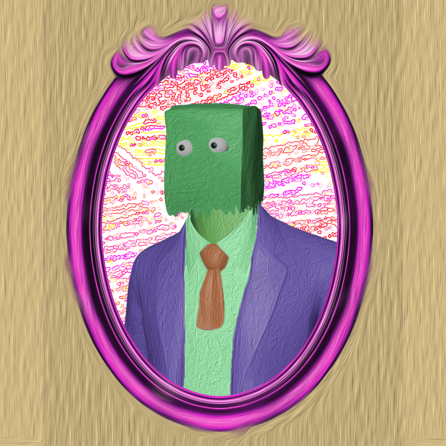 Portrait Bois #2 static token preview