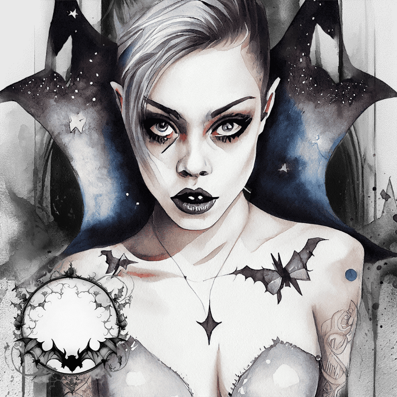 Bat Girl #7 static token preview