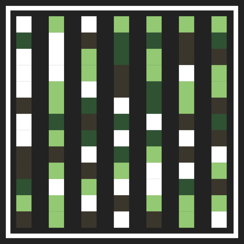 pillars of randomness #17 static token preview