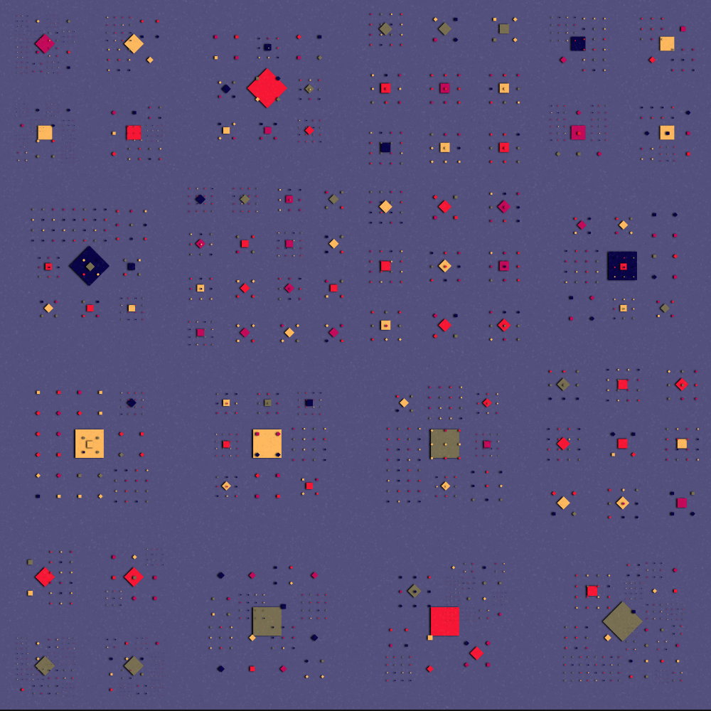 Square pattern v2 #7 static token preview