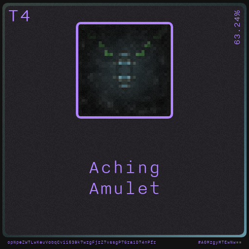 Gear for your quests - Amulet #22 static token preview