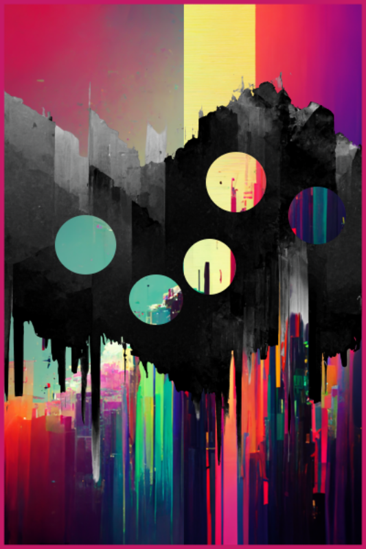 Glitched #7 static token preview