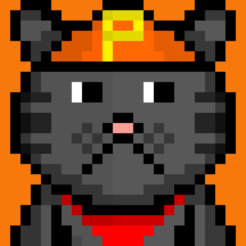 Morixels Cats #105 static token preview