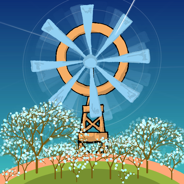 Tree Desiring Calm but Wind Restless #4 static token preview