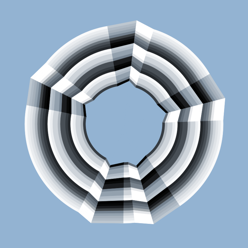 Folded Circle #1 static token preview