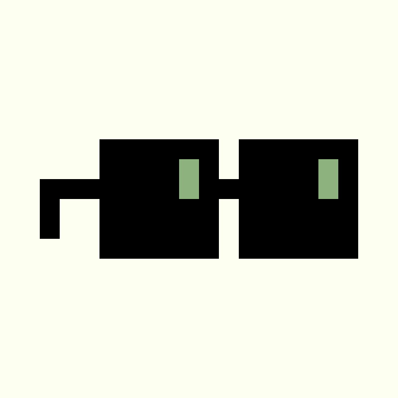 Coded Nouns Glasses #10 static token preview