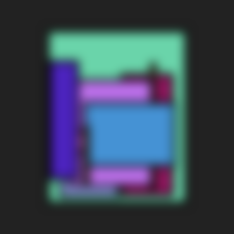 Mondrian Franke Blur #13 static token preview