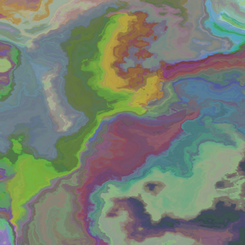 Water Colours in the Rain #14 static token preview