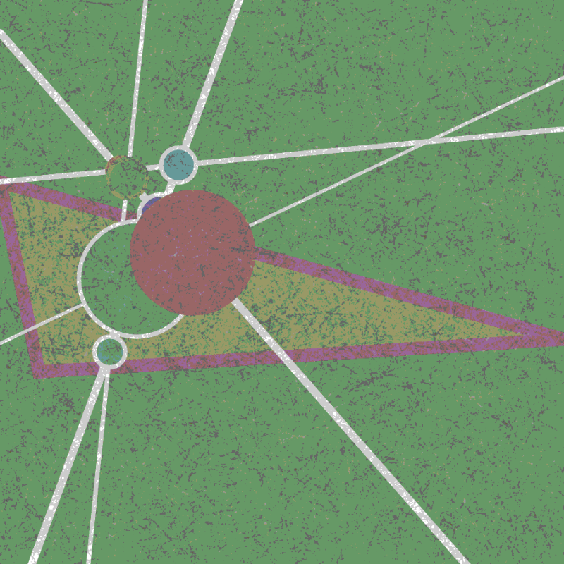Midcentury Modern Martian Clock #22 static token preview
