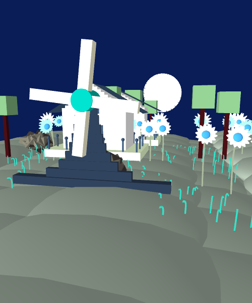 3D GARDEN #1 static token preview