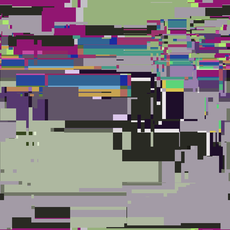 Cascade automata, pixel nature #6 static token preview