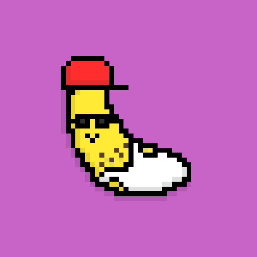 Pixel Bananas #8 static token preview