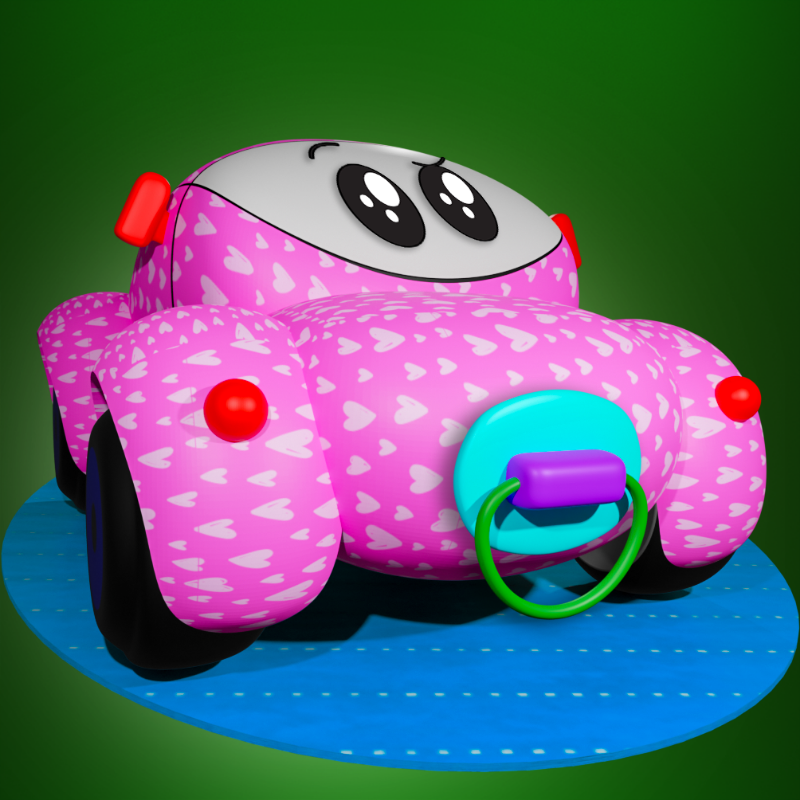 Morixels Colab #8 BabyCar #9 static token preview