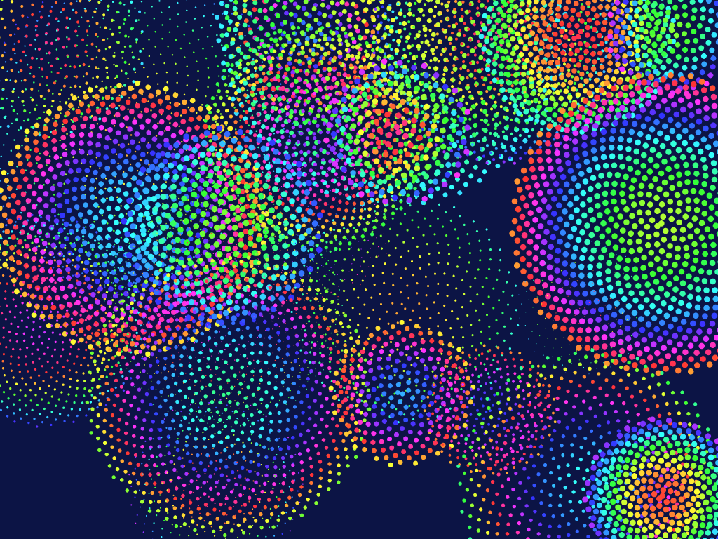 Phyllotactic Fireworks #6 static token preview