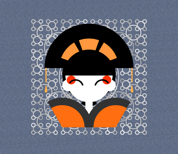 Kimono Doll #12 static token preview