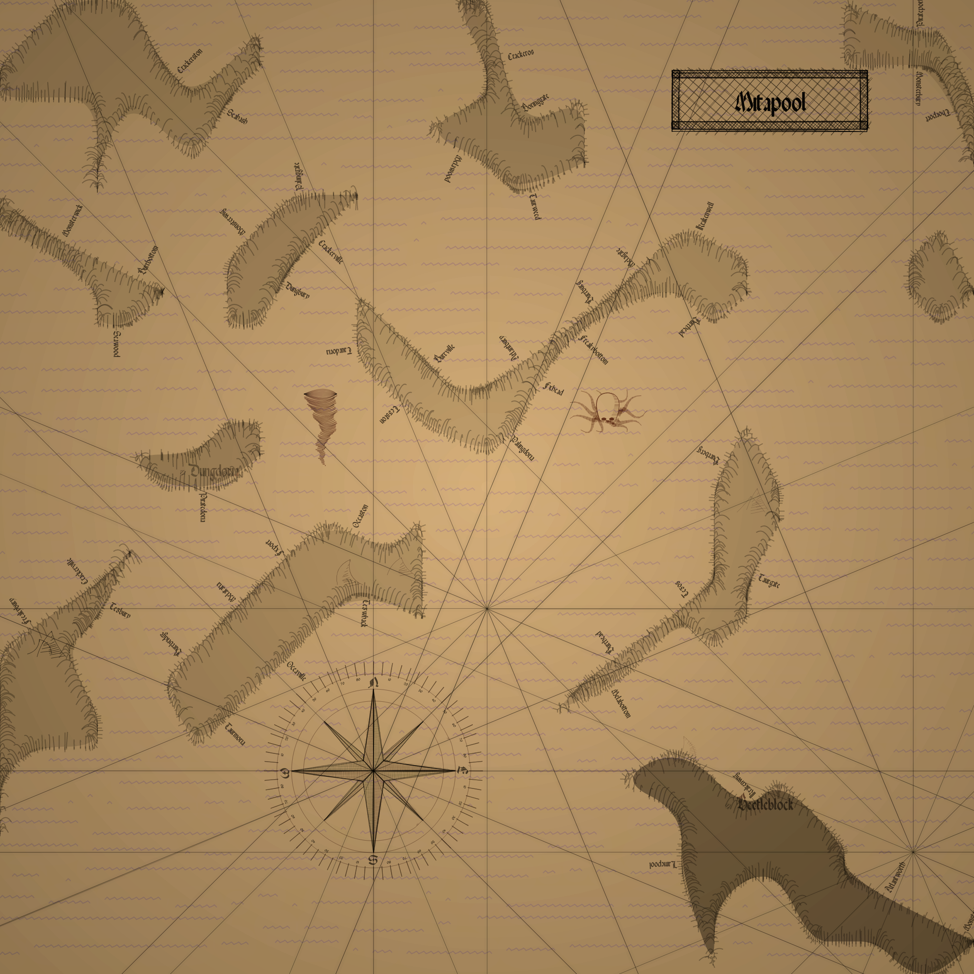 Nautical Map #15 static token preview