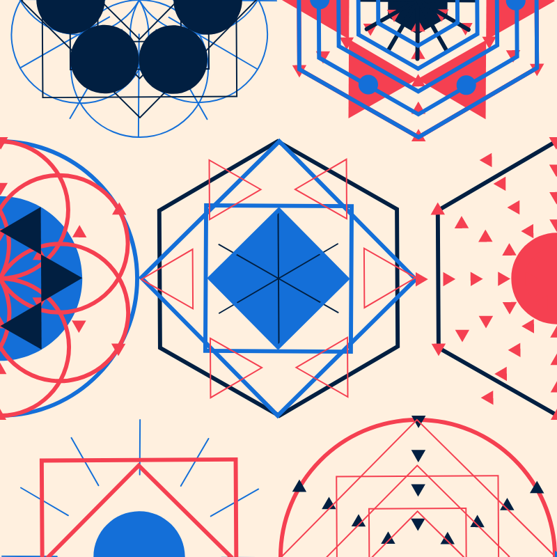 Geometric Harmony #18 static token preview