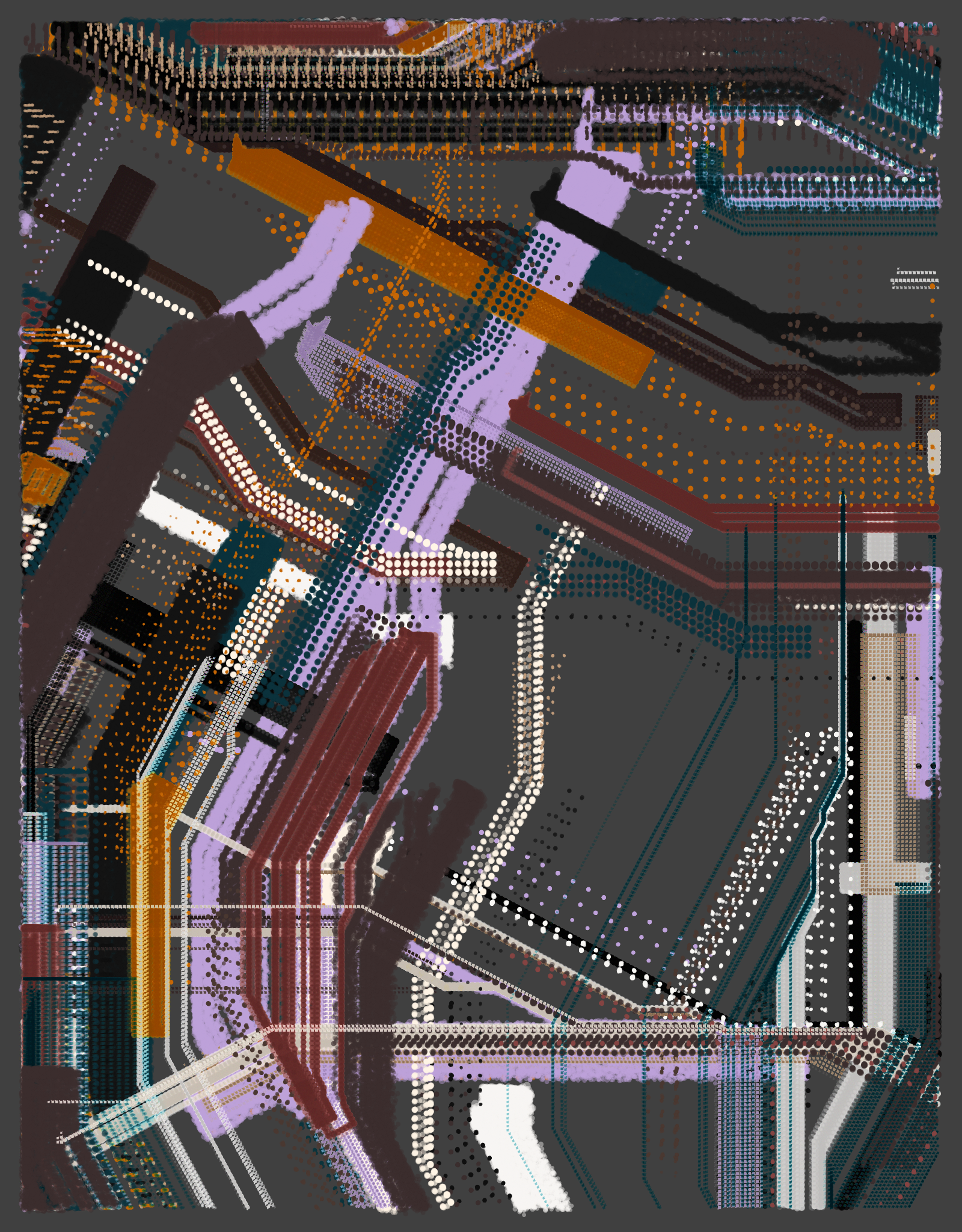 Artistic Circuits #5 static token preview