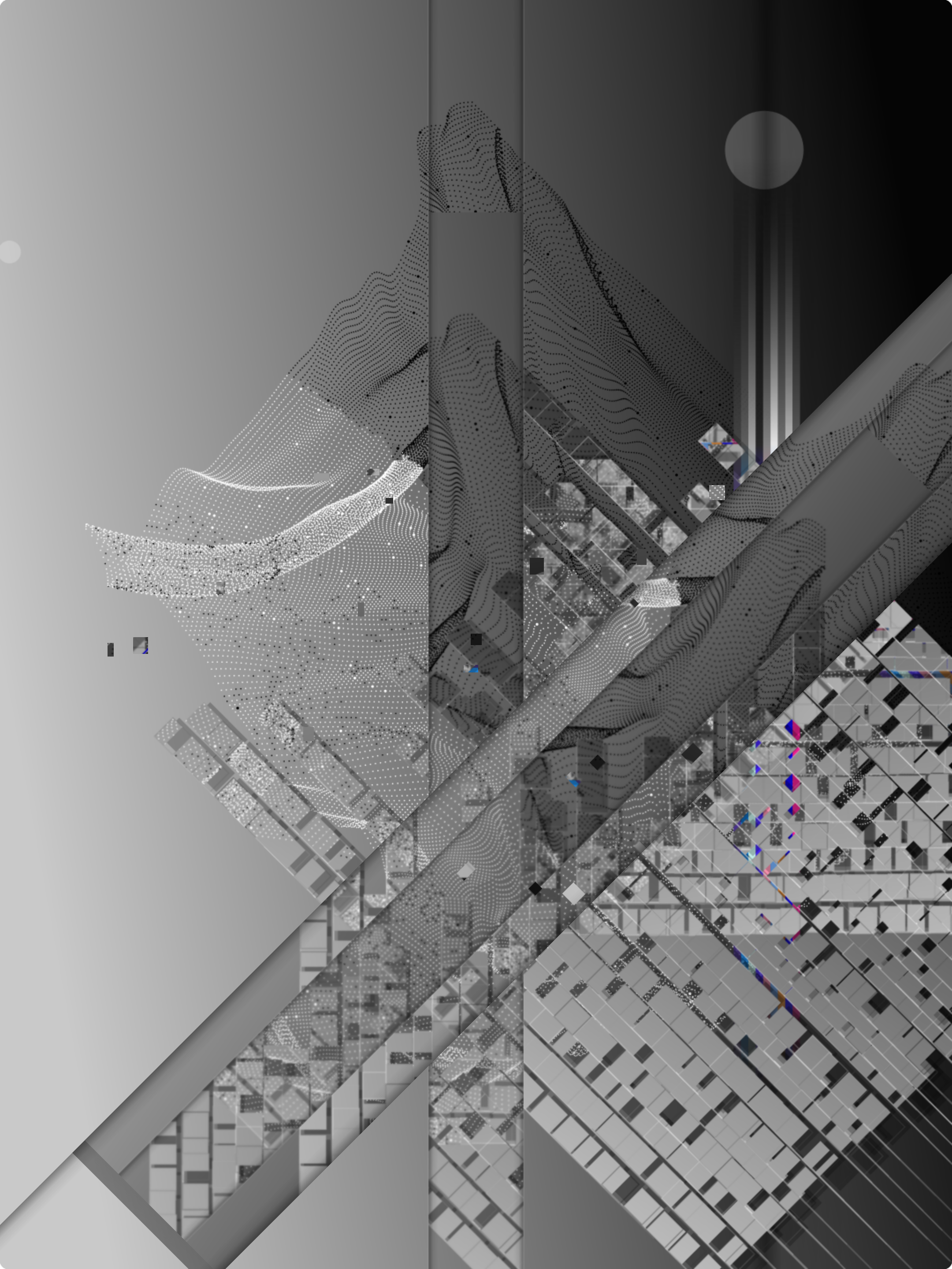 Fronteras en abstracto #7 static token preview