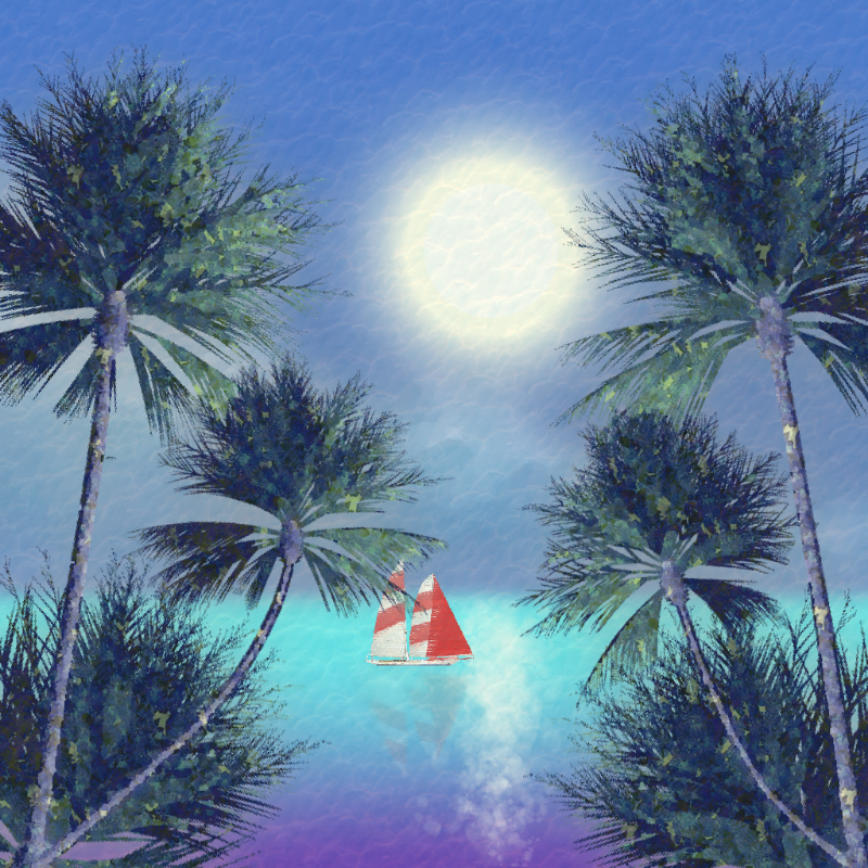 Pastel Island #18 static token preview