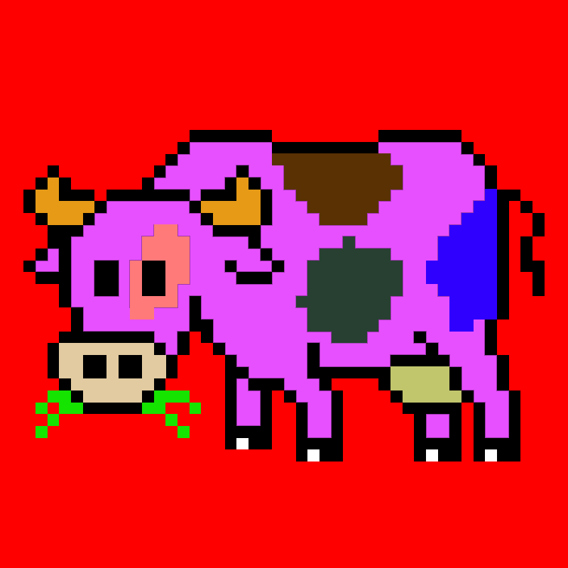 CryptoCows #8 static token preview