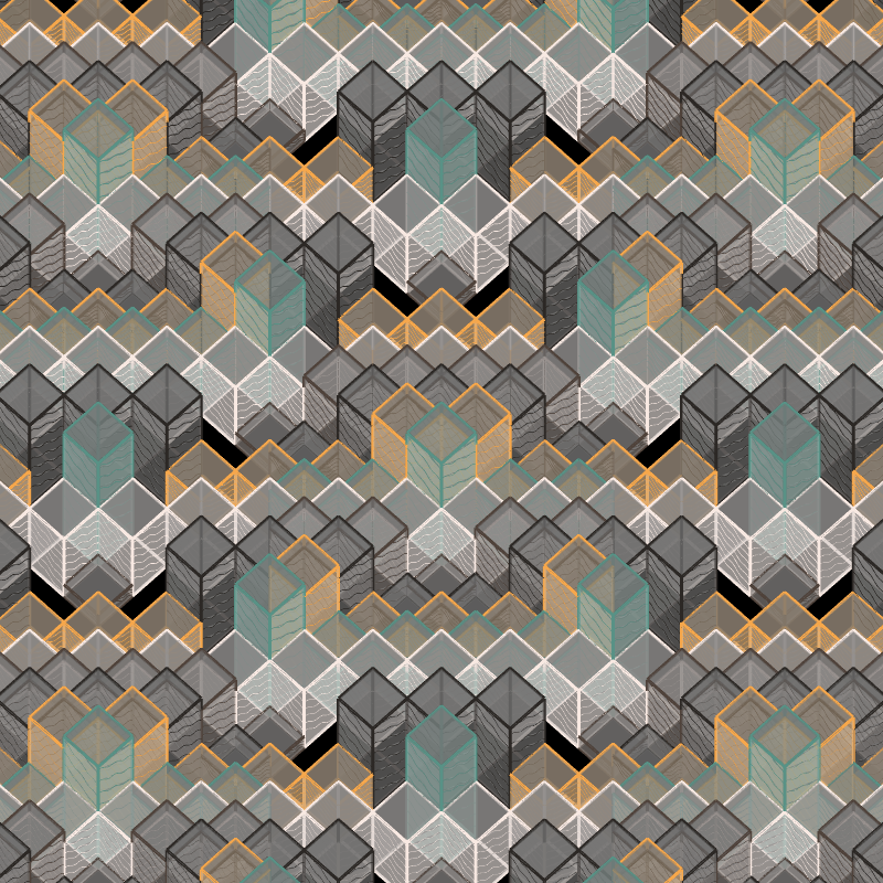 3D Pattern: BLOCK #1 static token preview