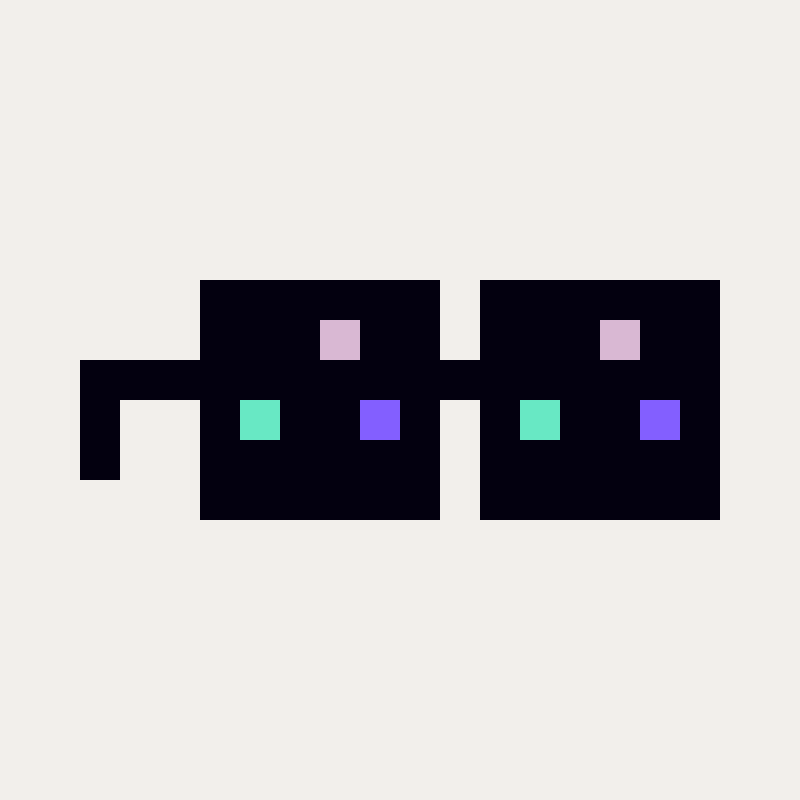 Coded Nouns Glasses #21 static token preview