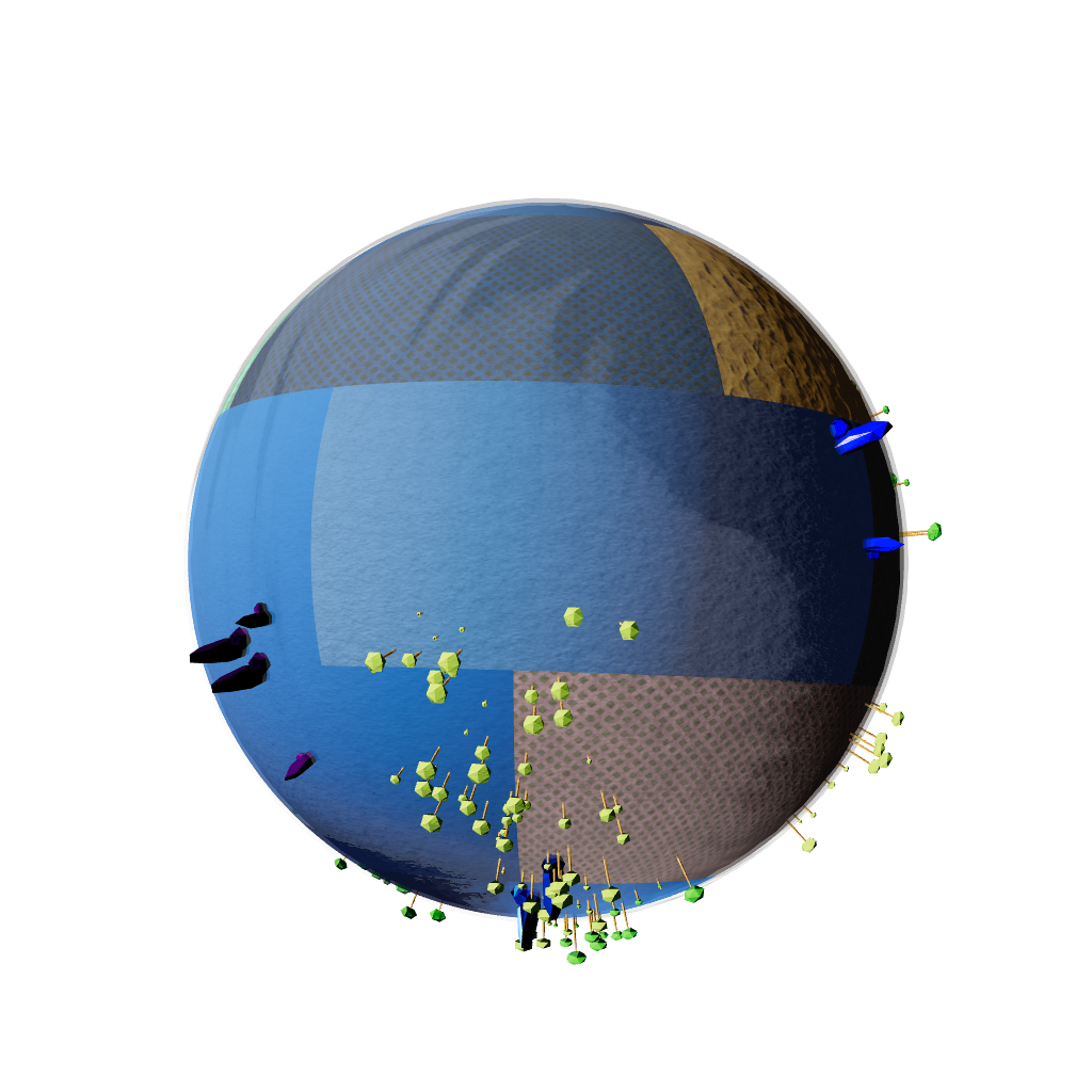 Exoplanets in texture #4 static token preview