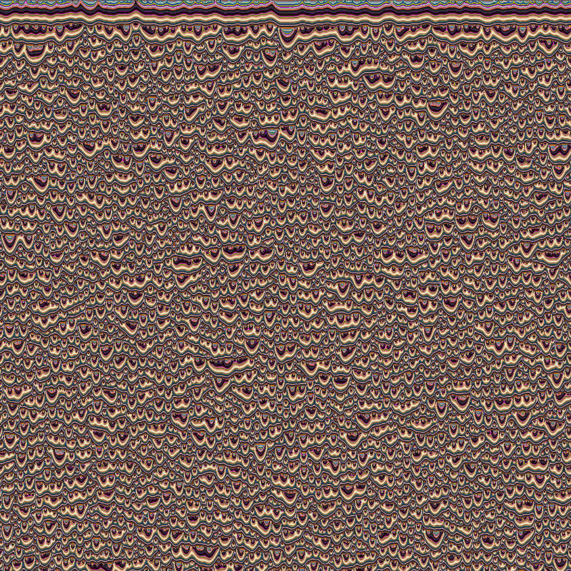 Descending Cellular Automata #2 static token preview