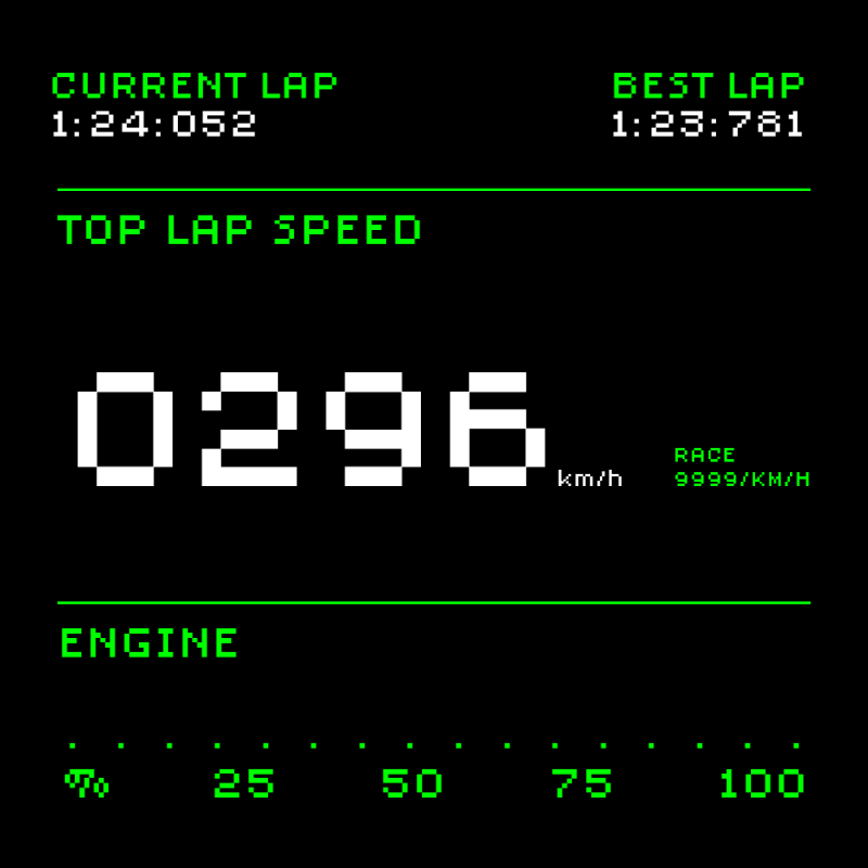 F-1RacingTez #87 static token preview