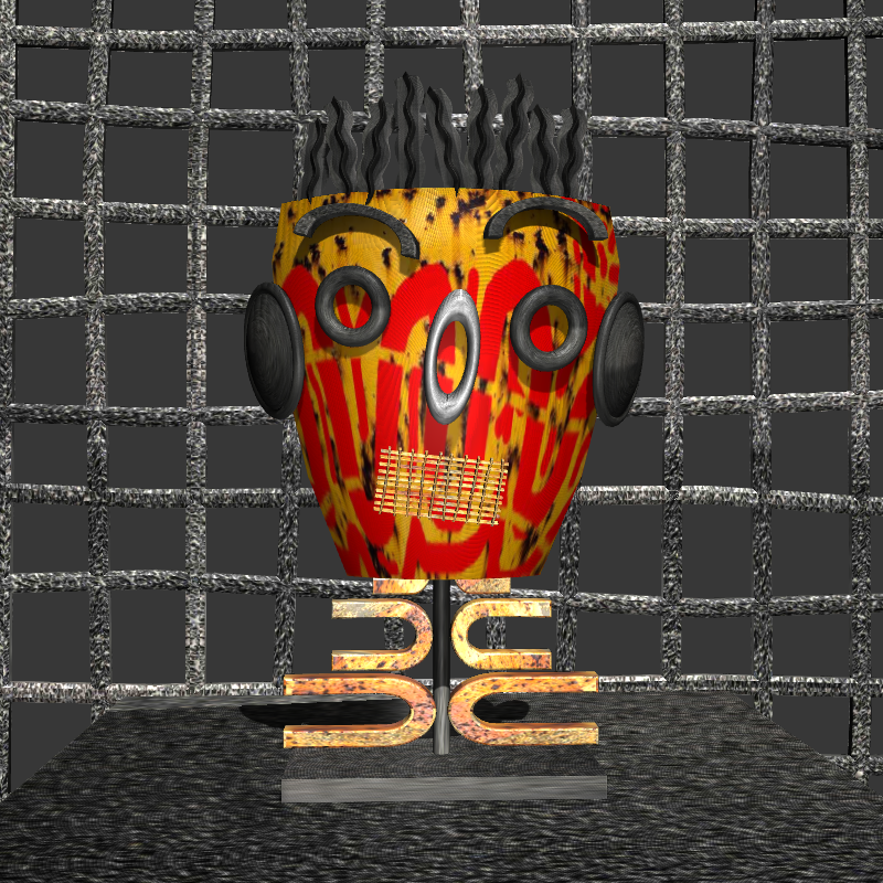 African’s Mask #12 static token preview
