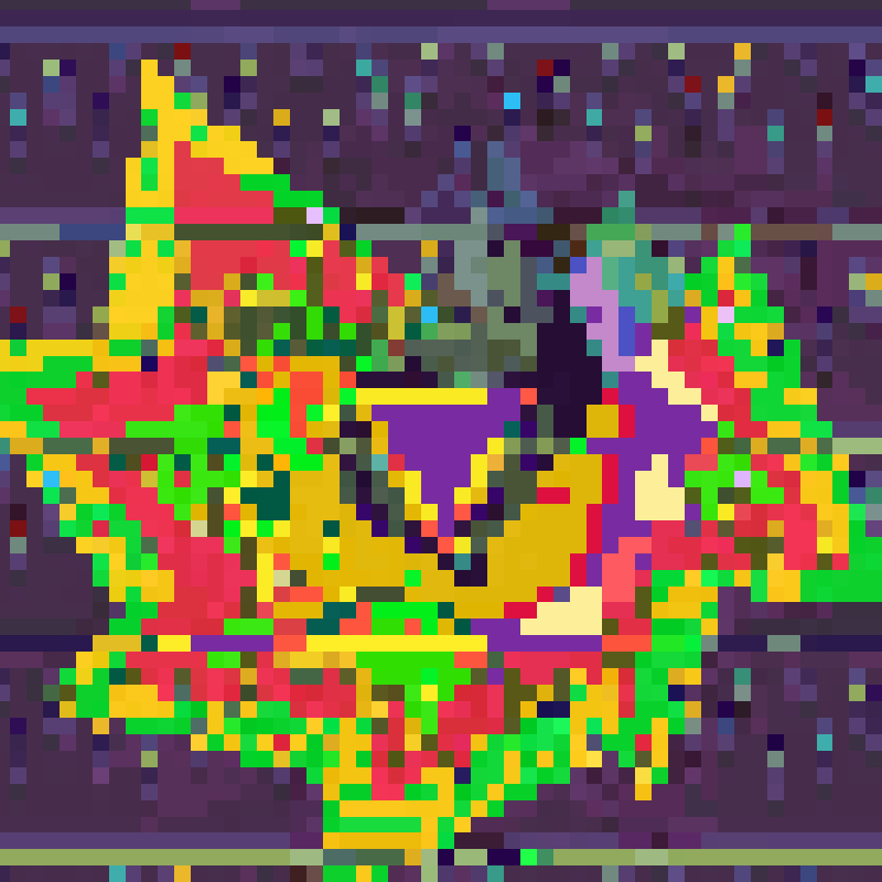 Psychedelic Pixels #10 static token preview