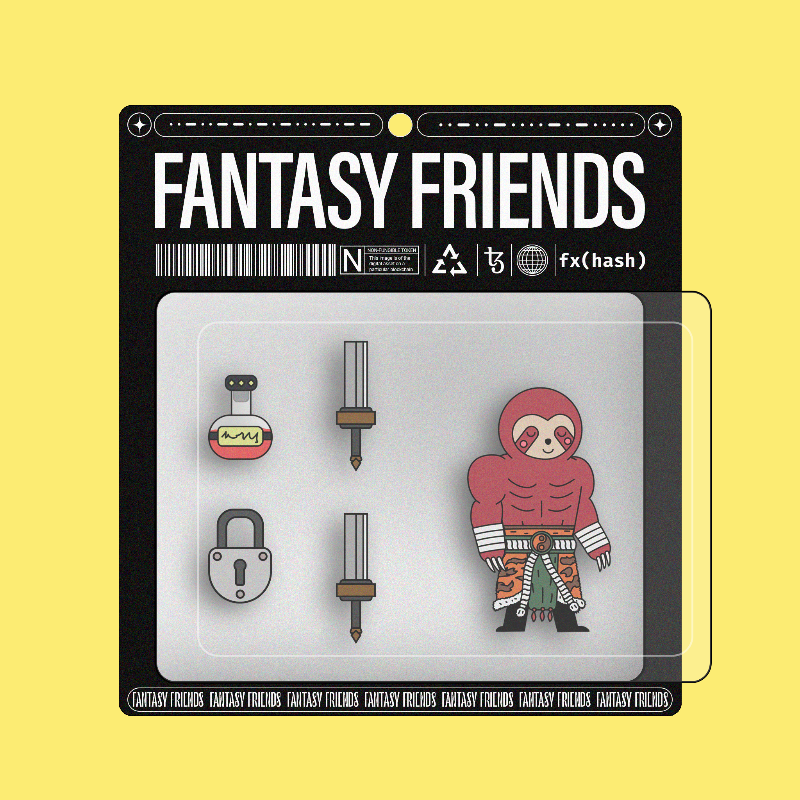 Fantasy Friends #102 static token preview