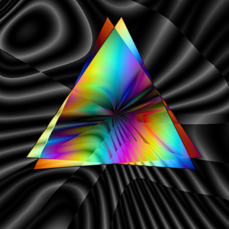 Colorful Triangles #3 static token preview