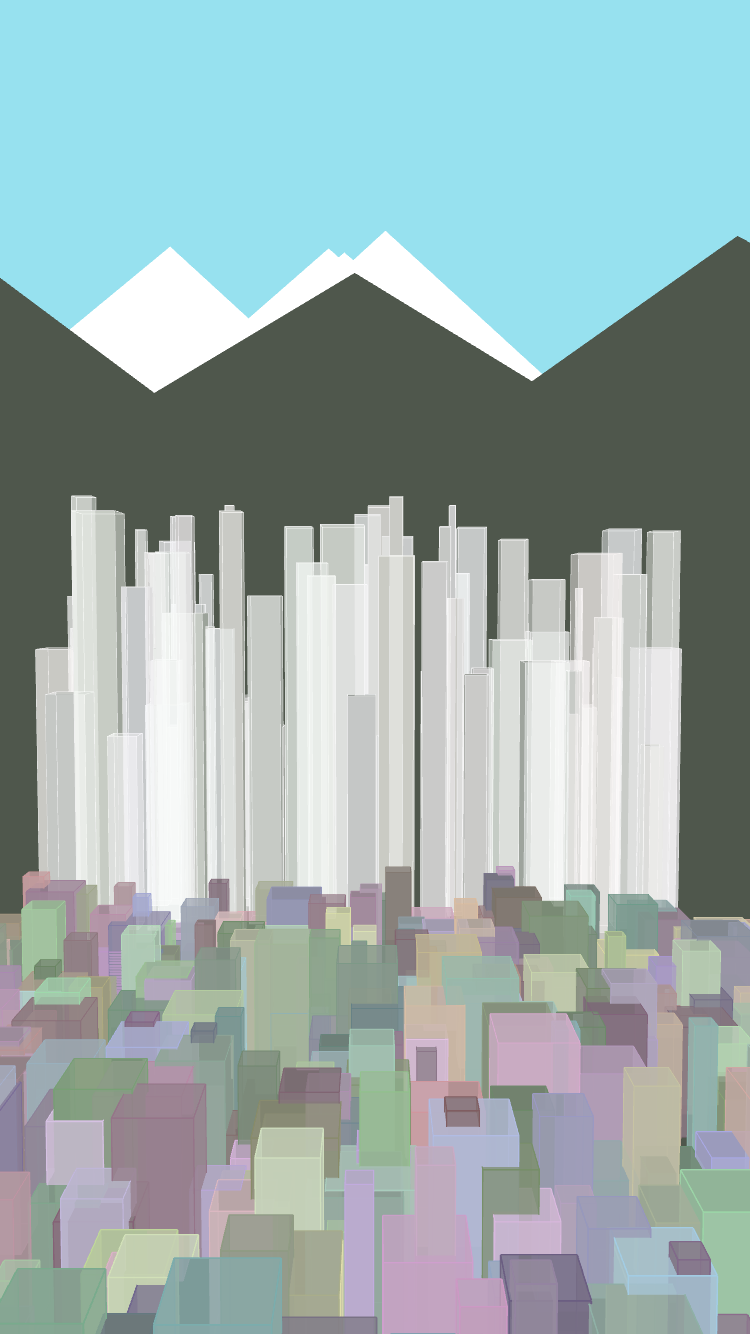 Los Angeles Winter Skyline #1 static token preview