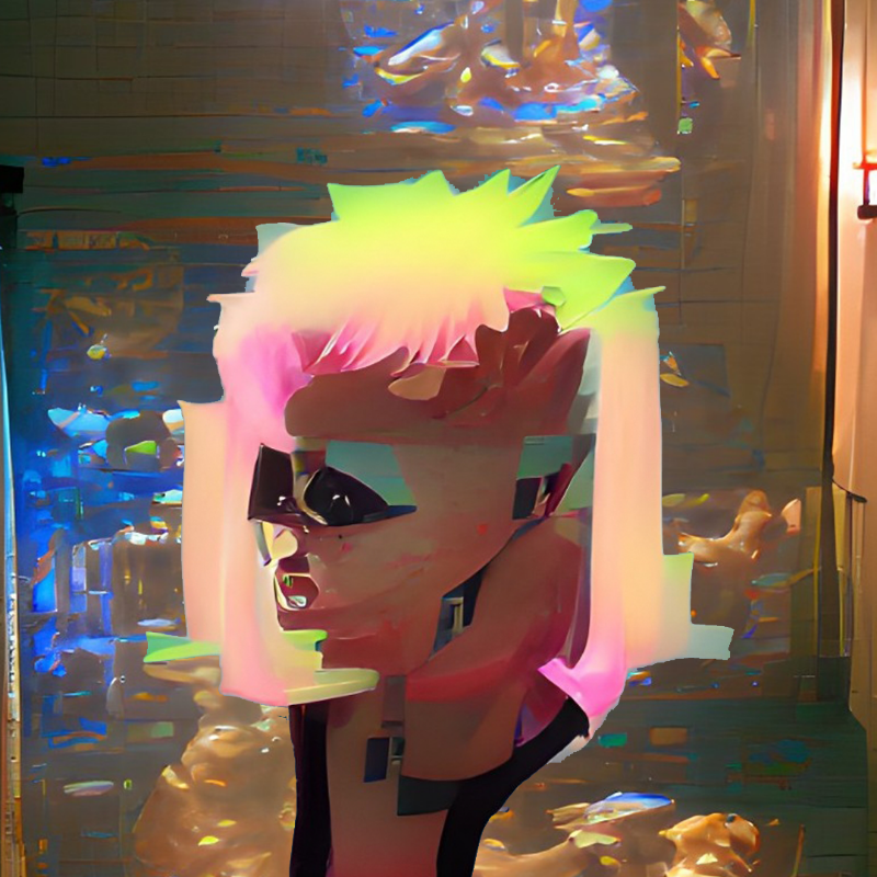 Female hack squad #1 static token preview