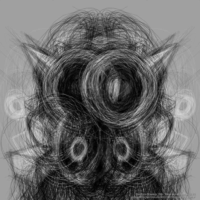 One Tezo Drawings_286+ #18 static token preview