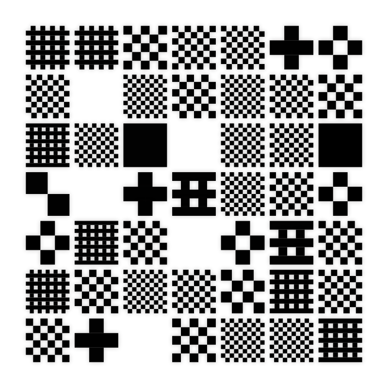 Black And White #3 static token preview